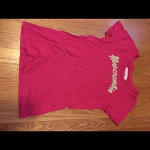 Pink t shirt size medium